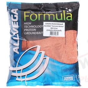 ПРИКОРМКА ALLVEGA FORMULA WINTER 0.5кг СУХАРЬ КРАСНЫЙ