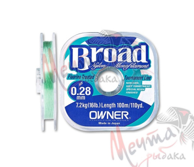 Леска OWNER Broad d-0.26 100 м.